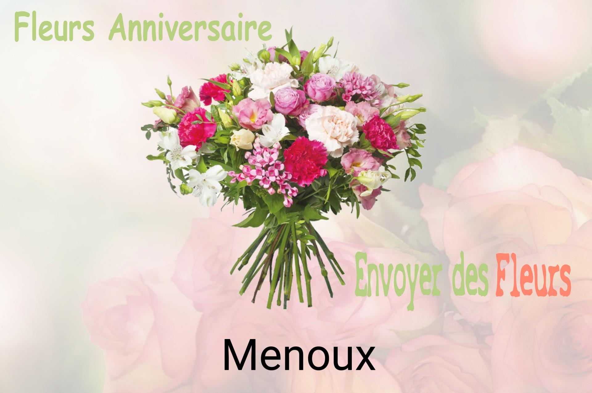 Bouquet de fleurs d’anniversaire livré à Menoux
