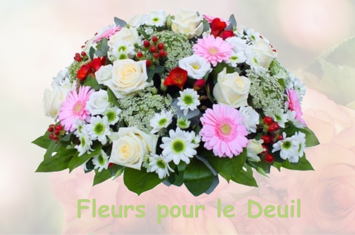 fleurs deuil MENOUX